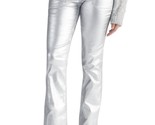 Sanctuary Metallic Hayden Bootcut Standard Rise Pants Silver - $55.00