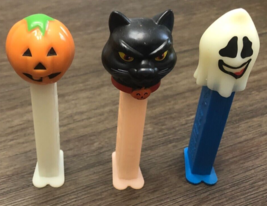 Pez Candy Dispensers Halloween Characters - Lot Of 3 - Vintage To Modern - £6.54 GBP