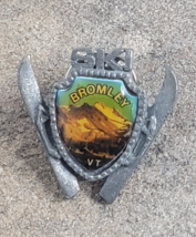 BROMLEY Travel Shield Crest Scenic Vintage Souvenir Resort Lapel Hat Pin... - £18.68 GBP