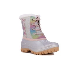 Juicy Couture Unisex Kids Quinto Drive Snow Boot,Silver/Multi,12M - $150.00