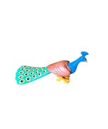 Playmobil Peacock Closed Wings Classic Birds Animal Figure 3&quot; Long - $187.20 MXN