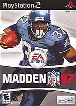 Madden NFL 07 (Sony PlayStation 2, 2006) Complete, VG Tested - £4.65 GBP