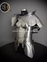 Medieval Knight Lady Female Costume Cosplay SCA LARP Armor gift item - $276.21