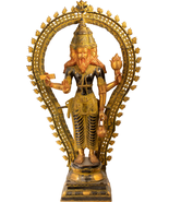 42&quot; Brahma,One of the Trimurti :The Three-Aspected Supreme (Large Size) ... - £1,752.33 GBP