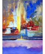 30x40 inches Abstract Oil Painting Canvas Art Wall Decor modern05D - $346.85 CAD
