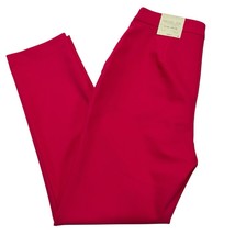 Rachel Zoe Pants Womens 2 Hot Pink Hi Rise Slim Leg Jersey Knit Office F... - $28.09