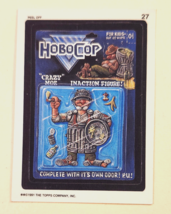 TOPPS WACKY PACKAGES HOBOCOP Puzzle Back #27 1991 Series **The Topps Com... - $3.95