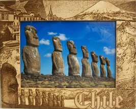 Chile Laser Engraved Wood Picture Frame Landscape (8 x 10) - $52.99