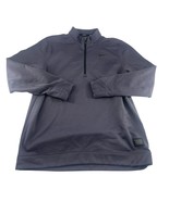 Nike Golf Sweatshirt Mens Large Navy Blue Pullover ¼ Zip Activewear Spor... - $531.87 MXN