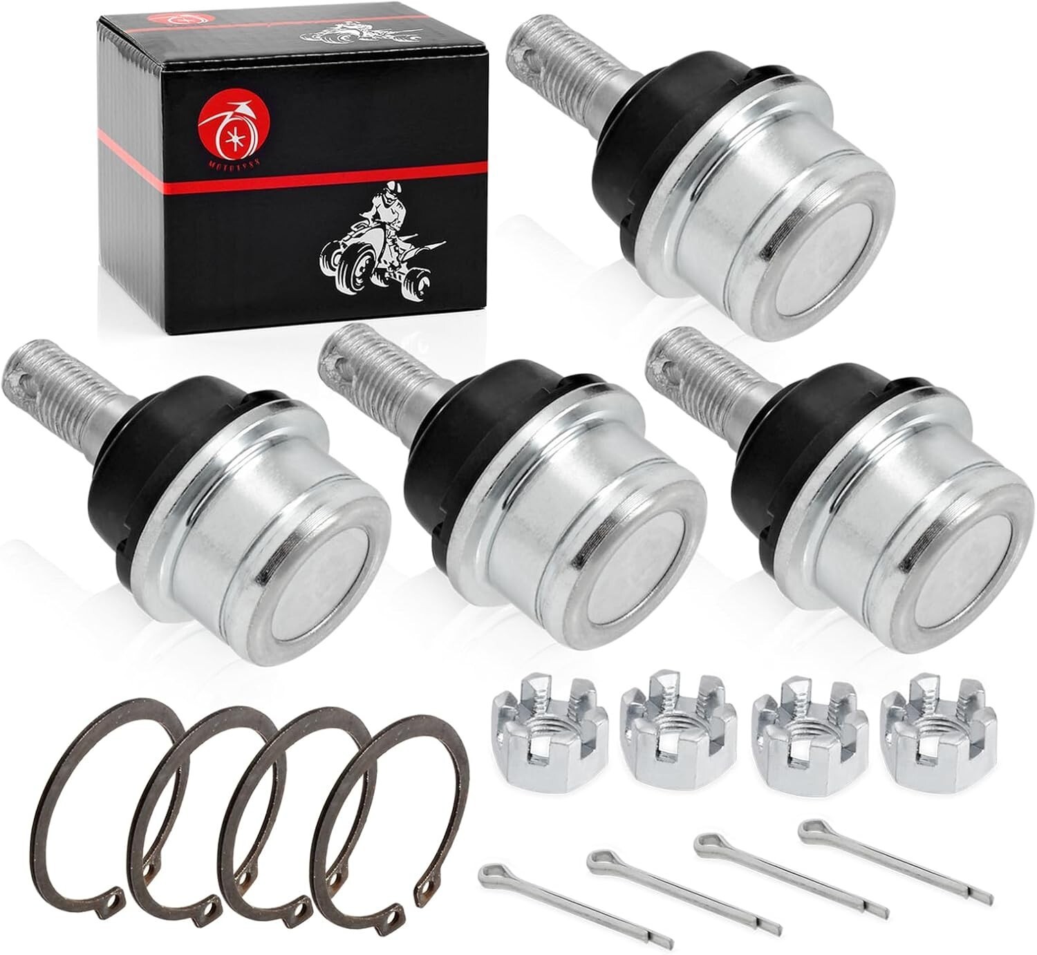 4pcs Ball Joint kit for Grizzly 350 400 450 Big Bear 400 Kodiak 450 400 Bruin 35 Item image 5