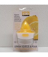 Joie Lemon Squeeze And Pour Small Hand Held Juicer Reamer 10 tsp - New! - $8.82