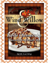 WIND AND WILLOW 1 Package Turtle Cheesecake Cheeseball Dessert Mix~13 Servings - £7.54 GBP