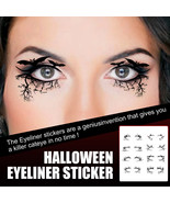 1/2/3/4Box x8pairs, Halloween eyeliner scary fashion party makeup tools - $249.39 MXN+
