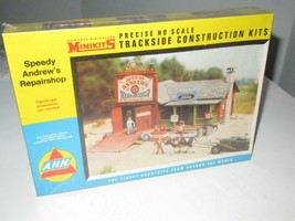 HO VINTAGE AHM 5873- SPEEDY ANDREW&#39;S REPAIR SHOP KIT- SEALED- NEW - S31 - £18.97 GBP