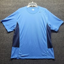 Nike Men&#39;s Sz 2XL Blue FitDry T-shirt Read** - £9.12 GBP