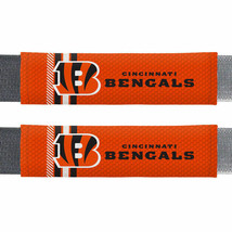 Cincinnati Bengals NFL 2 Pack Rally Seat Belt Shoulder Pad Covers Car Truck - $208.17 MXN