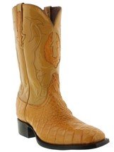 Mens Buttercup Genuine Alligator Skin Cowboy Boots Square Toe Size 10.5 - £315.07 GBP