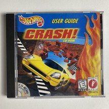 Hot Wheels Crash CD Rom User Guide Game by Mattel 1999 ML185 - £6.53 GBP