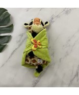 Disney Parks Animal Kingdom Baby Giraffe Plush Blanket Wrapped Stuffed Soft - $29.52 CAD