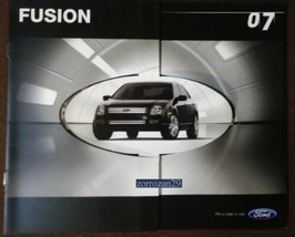 2007 Ford Fusion S,SE,SEL,SEL-PLUS Prestige Color Sales Brochure - Mexco Spanish - $16.69
