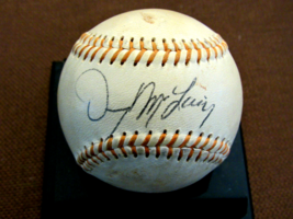 DENNY MCLAIN 1968 WS MVP TIGERS SIGNED AUTO VTG WILSON HORSEHIDE BASEBAL... - £111.71 GBP