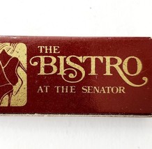 The Bistro Senator Inn Restaurant Hotel Matches Box Augusta Maine Vintag... - $373.45 MXN