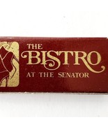The Bistro Senator Inn Restaurant Hotel Matches Box Augusta Maine Vintag... - $27.15 CAD