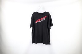 Vintage Fox Racing Mens Size XL Faded Spell Out Short Sleeve T-Shirt Black - £27.18 GBP