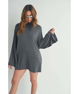 Women&#39;s Bell Sleeve Turtle Neck Dress - $28.00