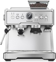 Espresso Coffee Maker With Grinder, 20 Bar Semi-Automatic Espresso Machi... - $555.99