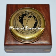 Nautical Maritime~ Jim Morrison Brass Pocket Compass 2&quot; - £16.22 GBP