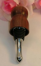 New Hand Crafted / Turned Eastern Walnut Wood Wine Bottle Stopper Great ... - $18.99