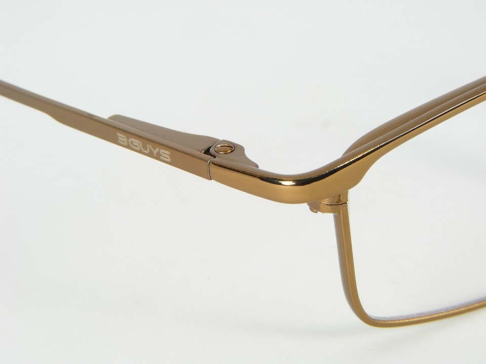NEW 3GUYS EYEWEAR 3G1928 05 BRONZE EYEGLASSES GLASSES METAL FRAME 50-18-135mm Item image 4