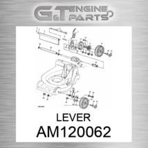 AM120062 Lever Fits John Deere (New Oem) - £32.24 GBP