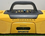 Sony Sports Boombox Water Resistant Model CFS-902 For Part&#39;s or Repair U... - $34.65
