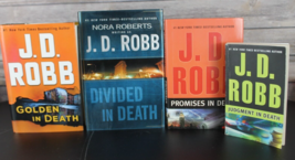 J.D.Robb: In Death Series Books-Divided, Golden, Promises, Judgment, HC, PB, VG - £18.16 GBP