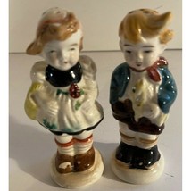 Salt and Pepper Shakers Dutch Boy and Girl Antique Occupied Japan Hand P... - £11.21 GBP