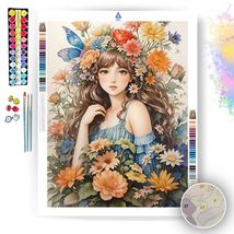 Vintage Flower Fairy- Paint by Numbers - £23.51 GBP+