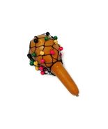 Rasta Beaded Gourd Shekere Shaker  Handmade Peruvian Maraca Rattle Perc... - €16,98 EUR
