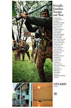 Ontario Canada Renaissance Festival Tourism Magazine Ad Print Design Adv... - £10.11 GBP