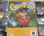 Cyber Tiger Cybertiger Golf N64 Nintendo 64 Instruction Manual Only - Cl... - $17.70