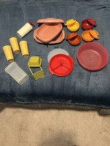 Vintage Mixed Lot Of 23 Pieces Of Tupperware - $32.66