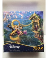 Disney Thomas Kinkade Tangled Up In Love 750 Piece Jigsaw Puzzle Rapunze... - £15.63 GBP