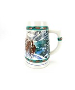 1993 Anheuser Busch  AB  Budweiser Bud Holiday Christmas Beer Stein Clyd... - $26.79 CAD