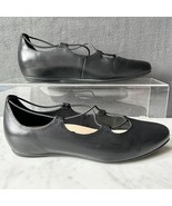 Earthies Essen Black Soft Leather Ballet Flats in Original Box - Women&#39;s... - $37.95