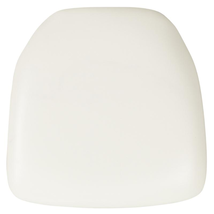 Premium Firm Support White Vinyl Cushion for Chiavari Chairs - $52.46