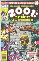 2001: A Space Odyssey Comic Book #1 Marvel Comics 1976 VERY FINE - £14.39 GBP