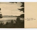 The W Range from Tanager Lodge Camp Postcard Merrill New York 1945 - £14.24 GBP