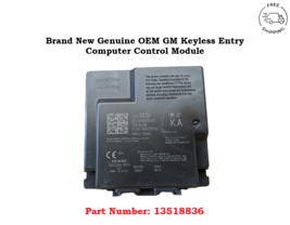 13518836 OEM Buick &amp; Chevrolet Keyless Entry Electronic Control Module Unit - €47,25 EUR