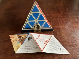 1981 Tomy Pyraminx Pyramid Rubix Cube Style Game - $15.34